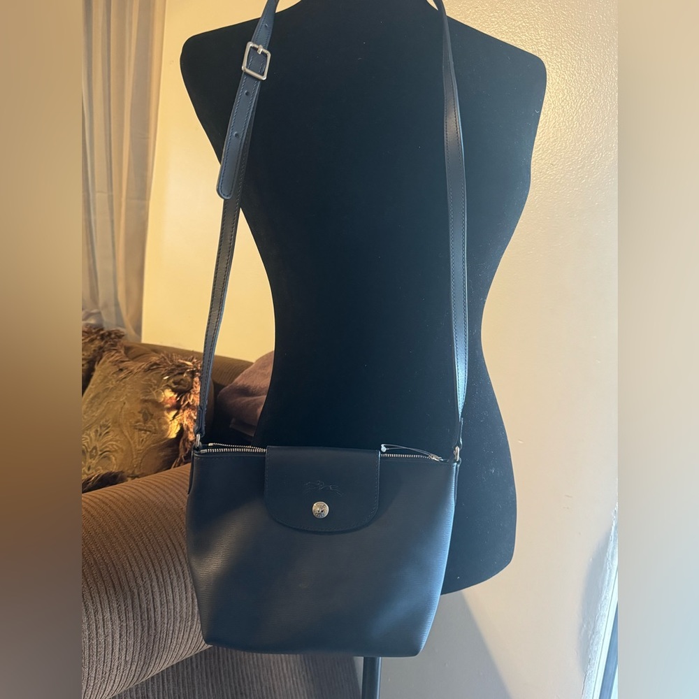 Longchamp Navy Crossbody Bag